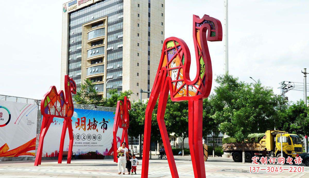 苏州欣赏经典之美,拥有完美的高端骆驼雕塑