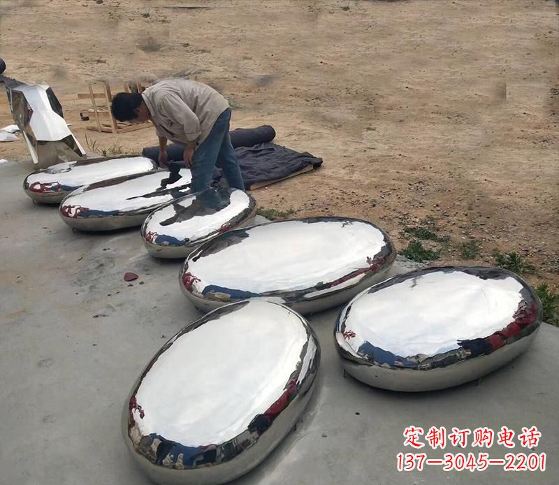 苏州中领雕塑水滴形艺术雕塑