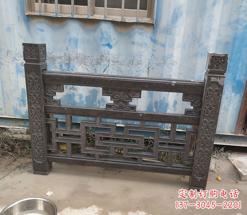 苏州集乐馆大理石栏板雕塑