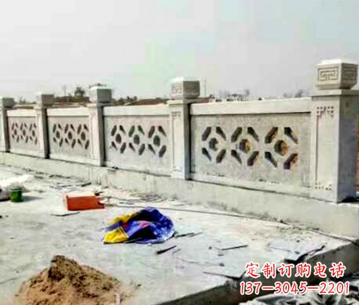 苏州公园大理石栏板石雕