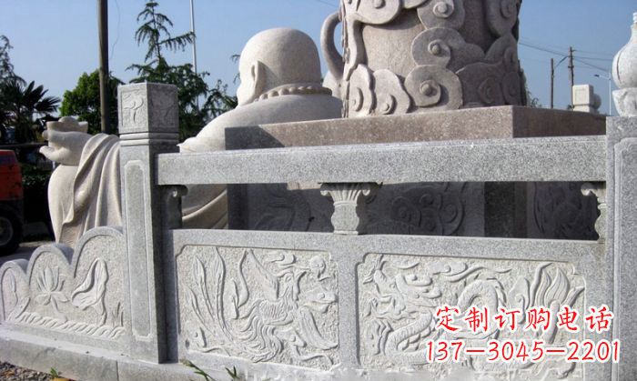 苏州公园景观大理石栏板石雕
