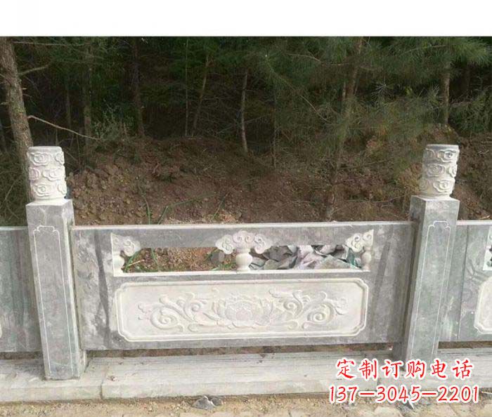 苏州公园景观大理石栏板石雕