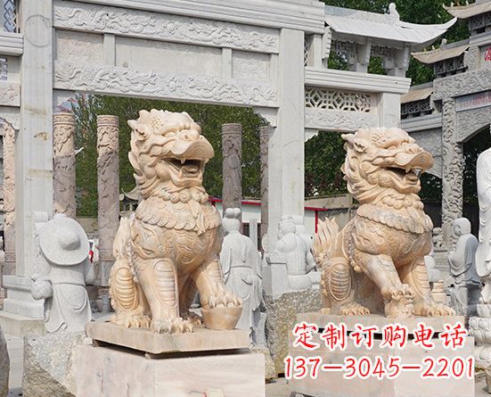 苏州古典神麒麟石雕,传承古老文化