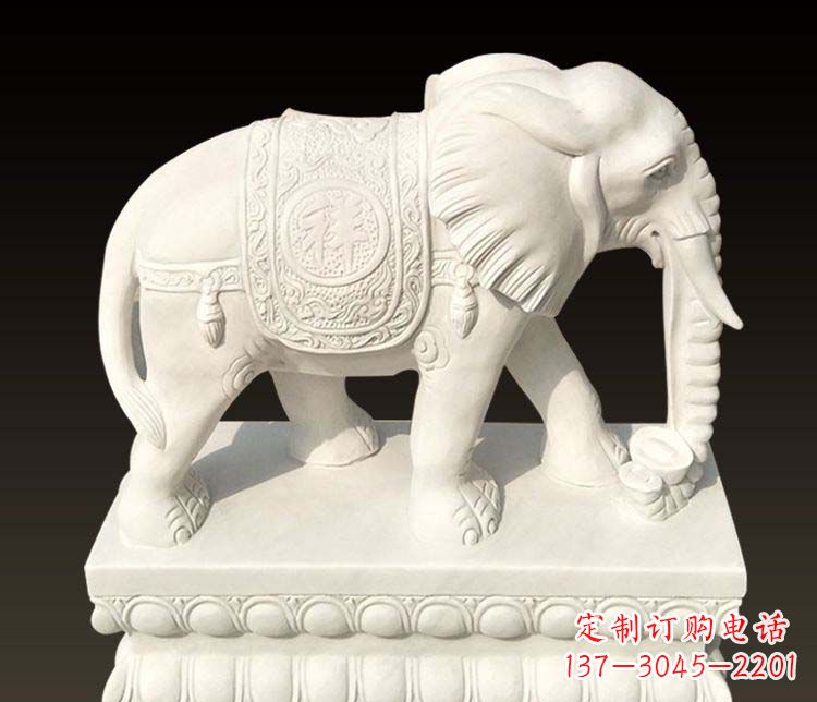 苏州精致雕刻给你最美的新型大象雕塑