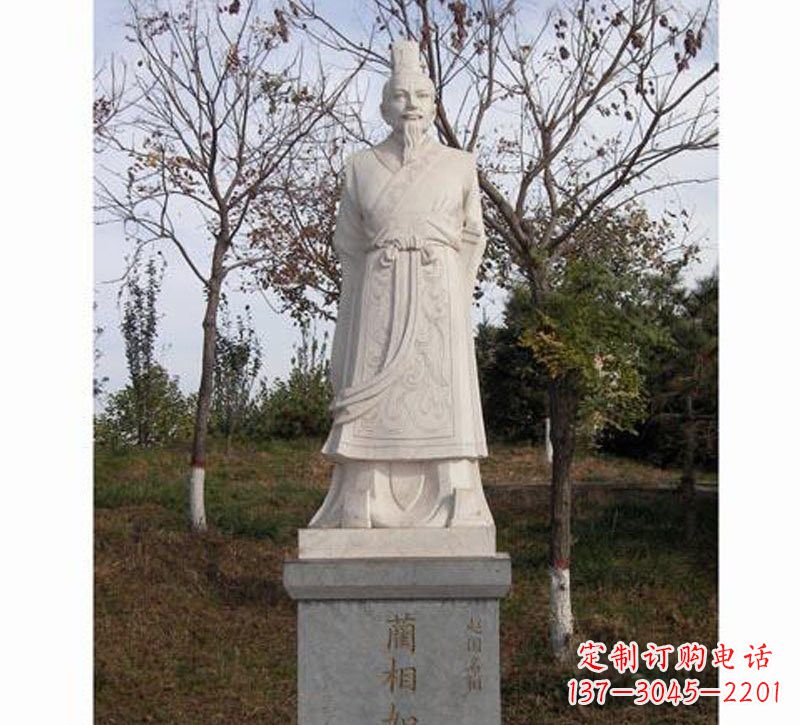 苏州领雕塑：精致古代名人石雕