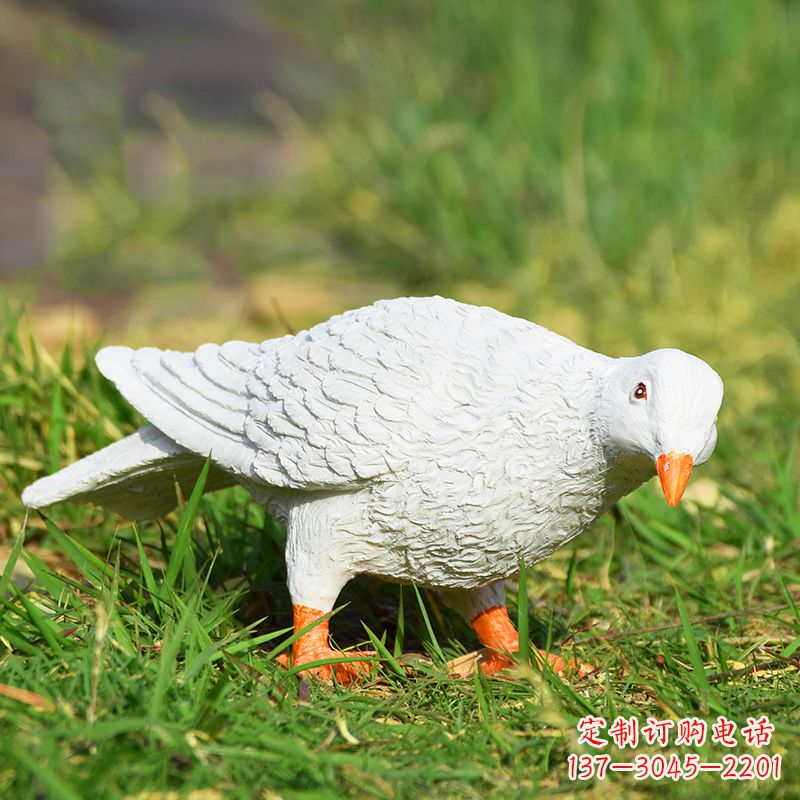 苏州中领雕塑:传递和平与爱的和平鸽雕塑