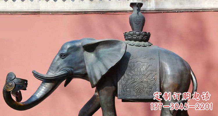 苏州吉祥大象铜雕,匠心之作