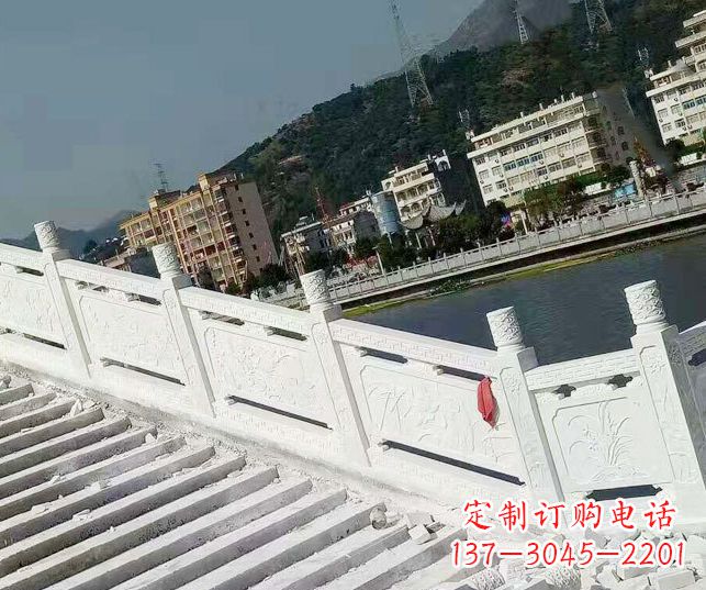 苏州山东汉白玉栏板石雕