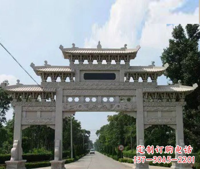 苏州高品质牌坊石雕,专为客户量身定制