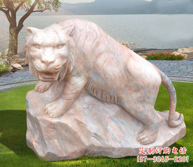 苏州老虎石雕公园动物摆件