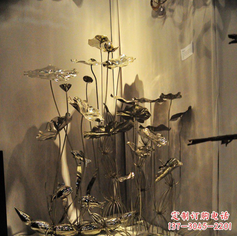 苏州莲花雕塑－造型优雅，精致美观