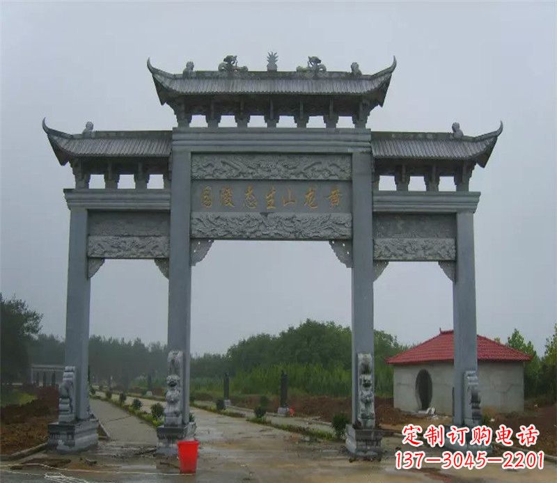 苏州传承古典,艺术铸就灵动雕塑——中领雕塑定制牌坊石雕