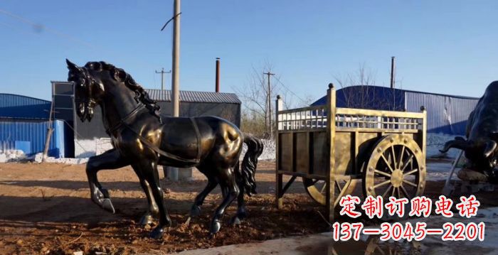 苏州马车景观铜雕 (3)