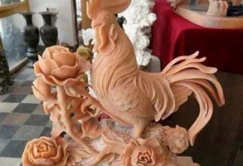 苏州国家元素：吉祥如意公鸡石雕