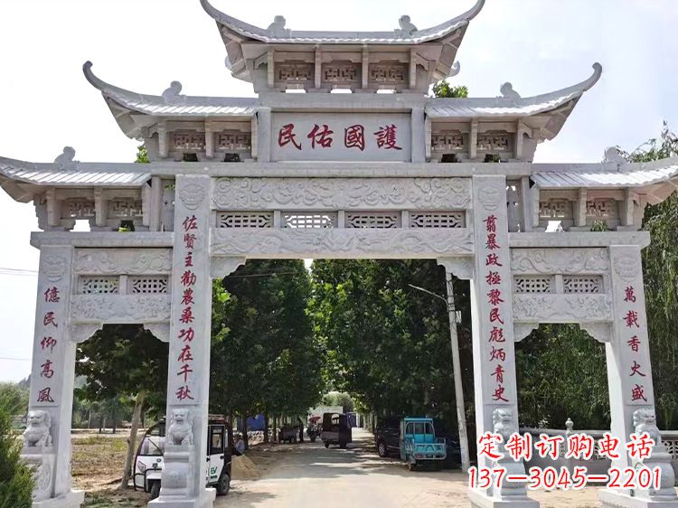 苏州千锤百炼,让文化与艺术融为一体的牌楼雕塑
