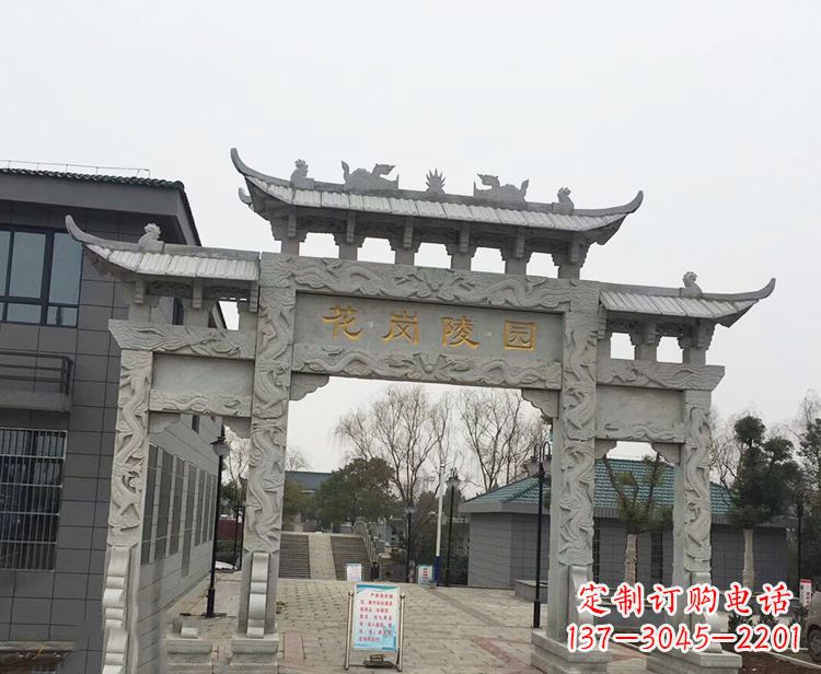 苏州精美牌楼石雕,精致雕琢精美臻品