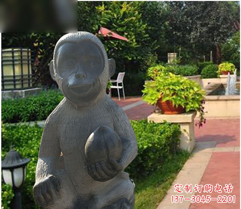 苏州青石猴雕塑:尽显可爱的童趣
