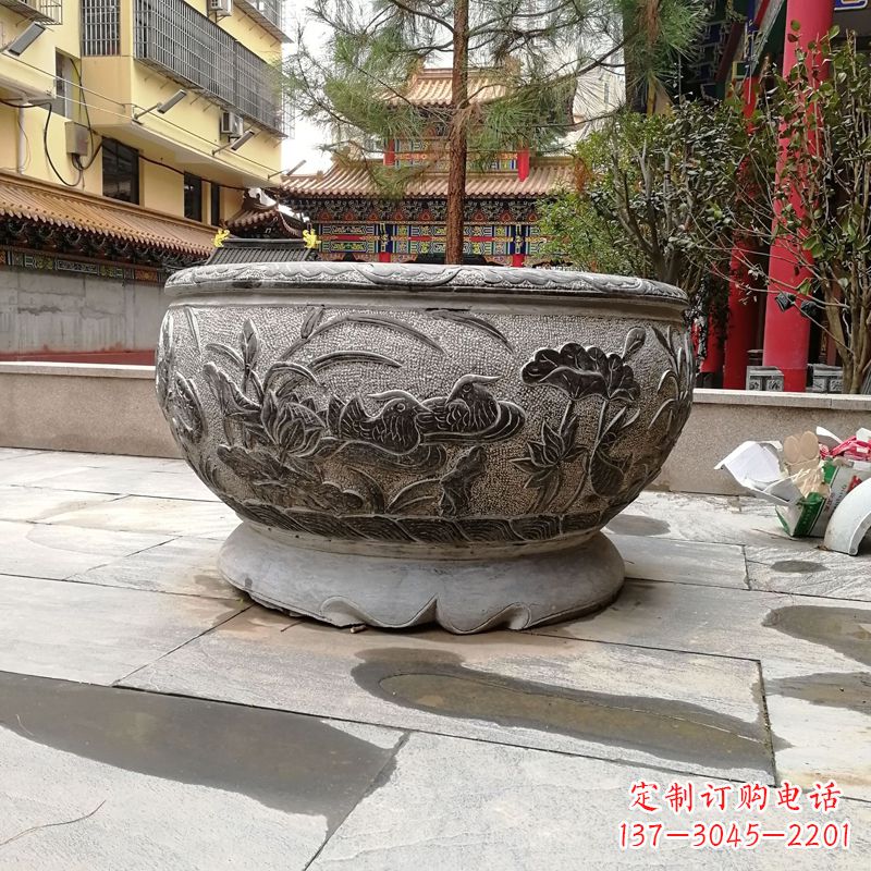 苏州青石仿古鱼缸