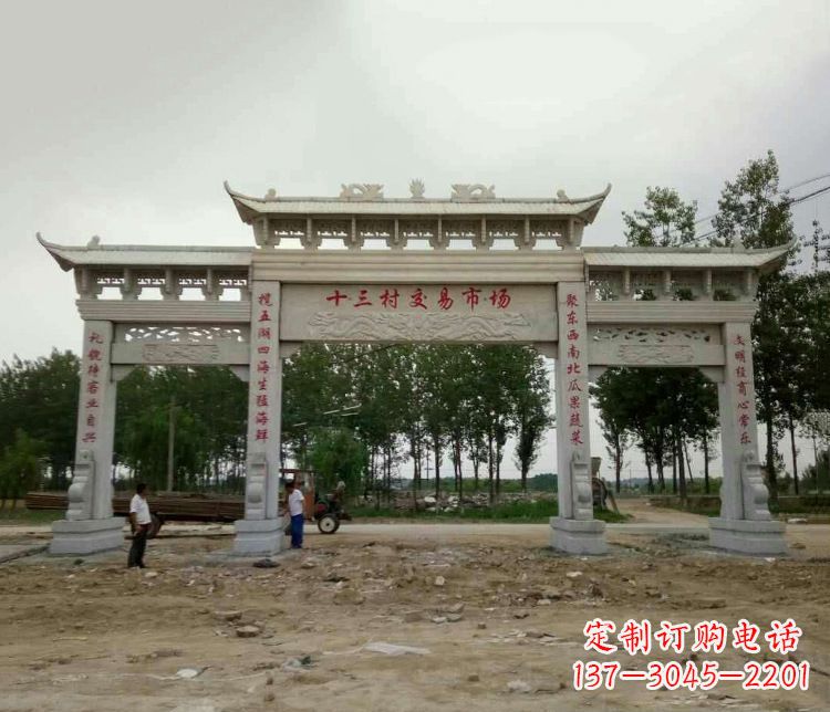 苏州精美石牌坊雕塑,令你惊艳无比