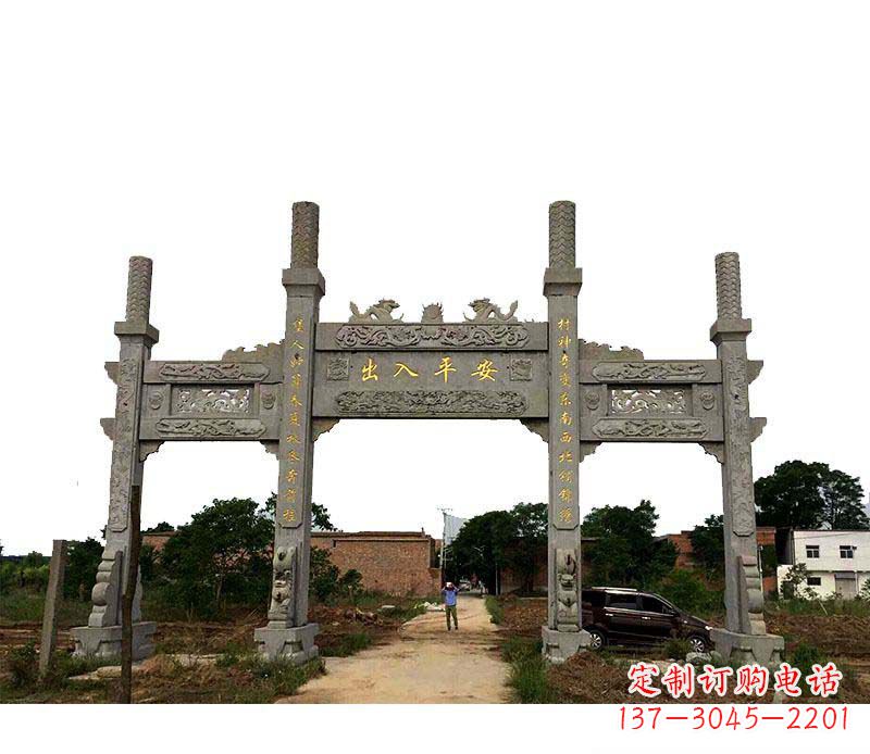 苏州三门牌坊石雕——传承古文化风韵