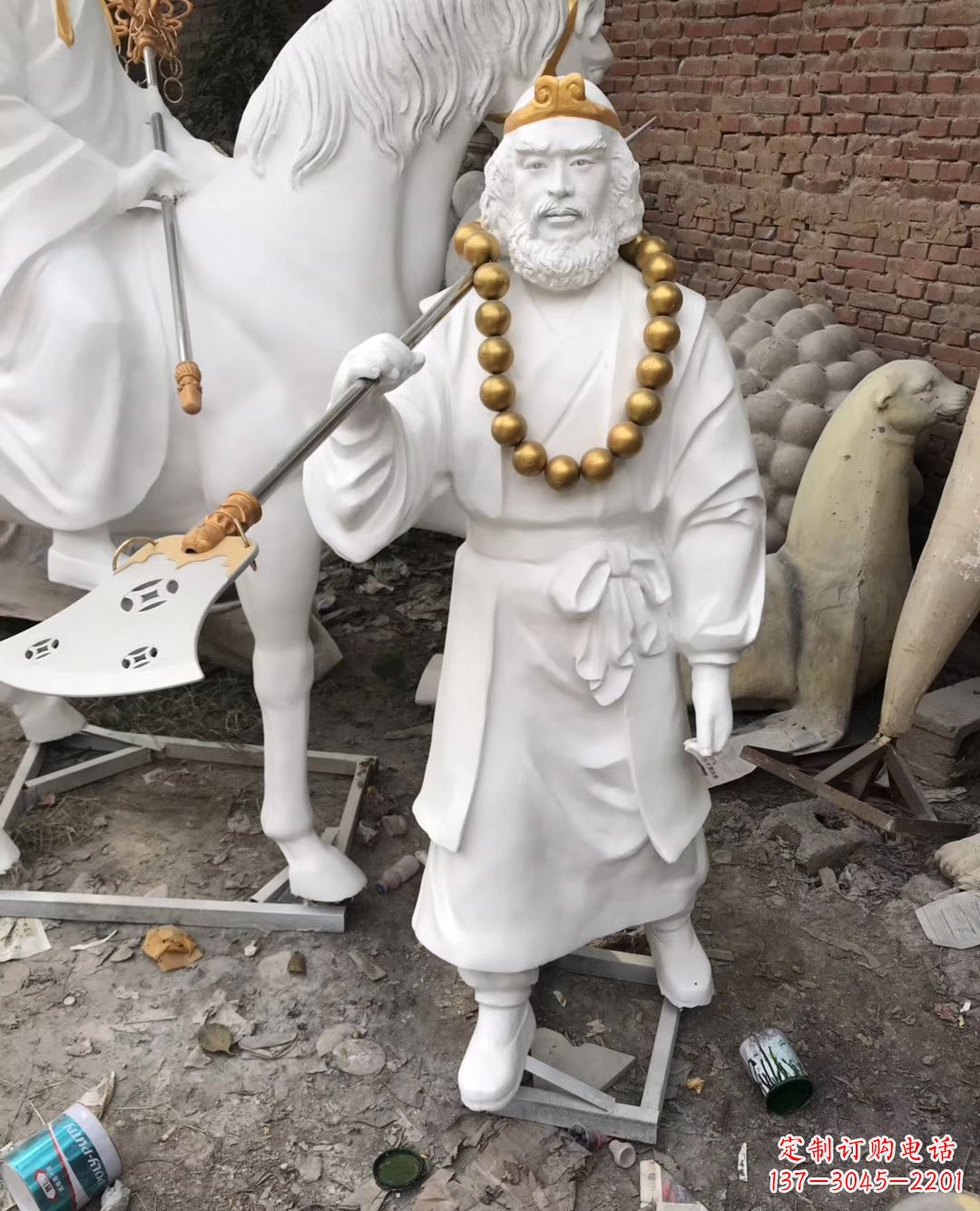 苏州沙和尚人物石雕,精美而有灵气