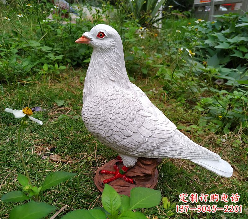 苏州为和平献芳礼：精美少女与和平鸽雕塑