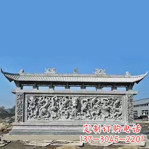 苏州石雕浮雕影壁塑——高雅时尚的室内艺术装饰
