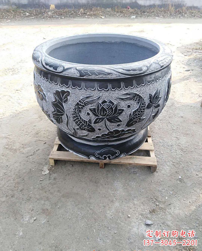 苏州独特雕花盆,精美别致的家庭装饰