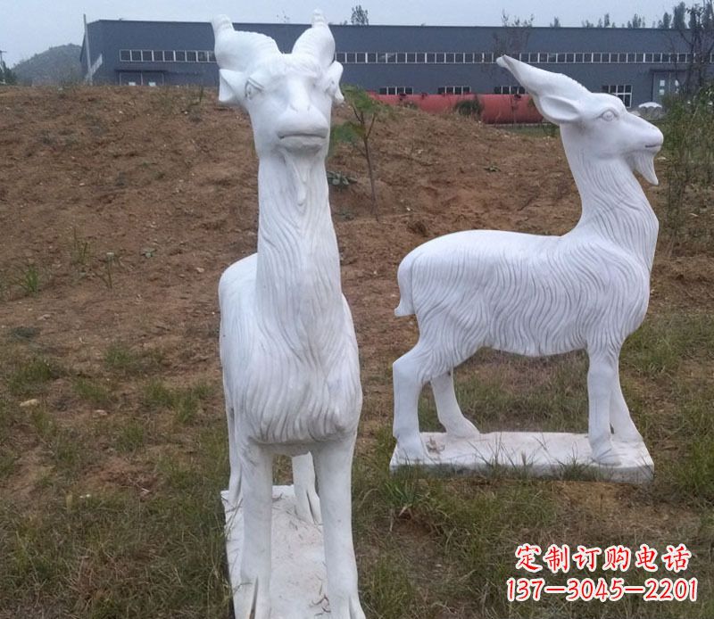 苏州石雕羊动物雕塑
