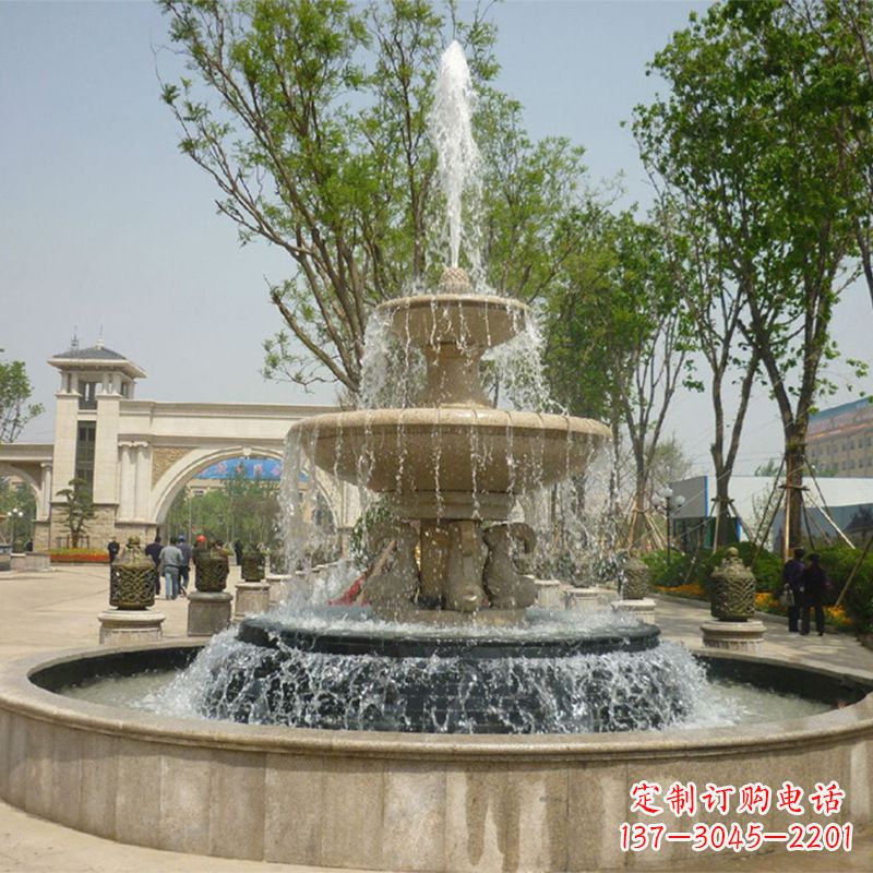 苏州石雕音乐喷泉