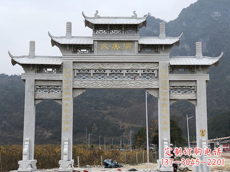 苏州石牌坊 石雕