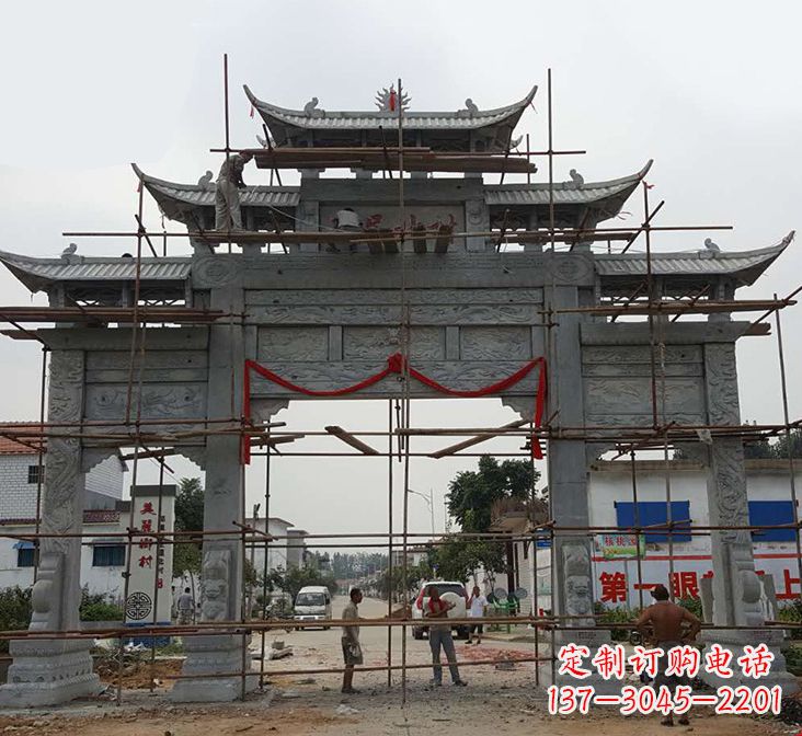 苏州石牌坊雕塑
