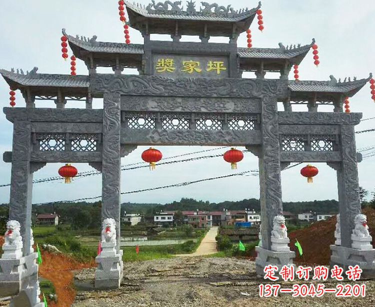 苏州石牌坊石雕