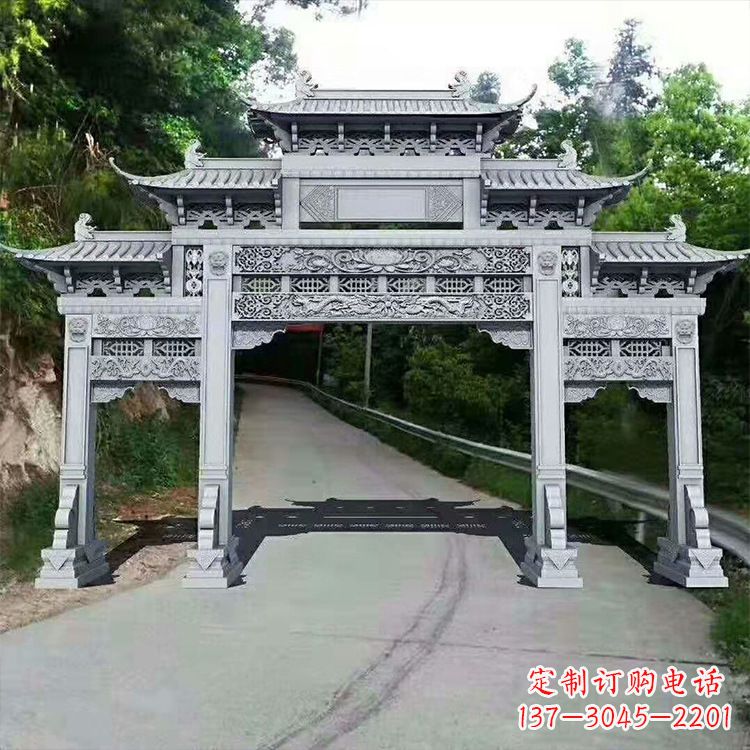 苏州石牌楼青石牌坊