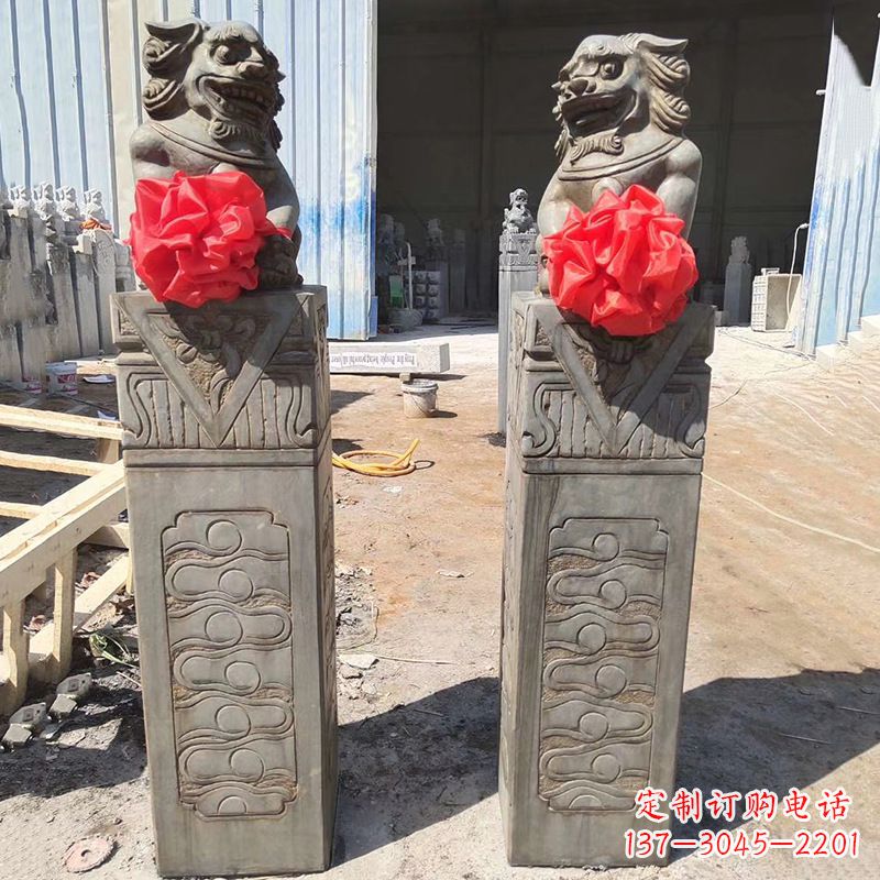 苏州石狮子栓马桩
