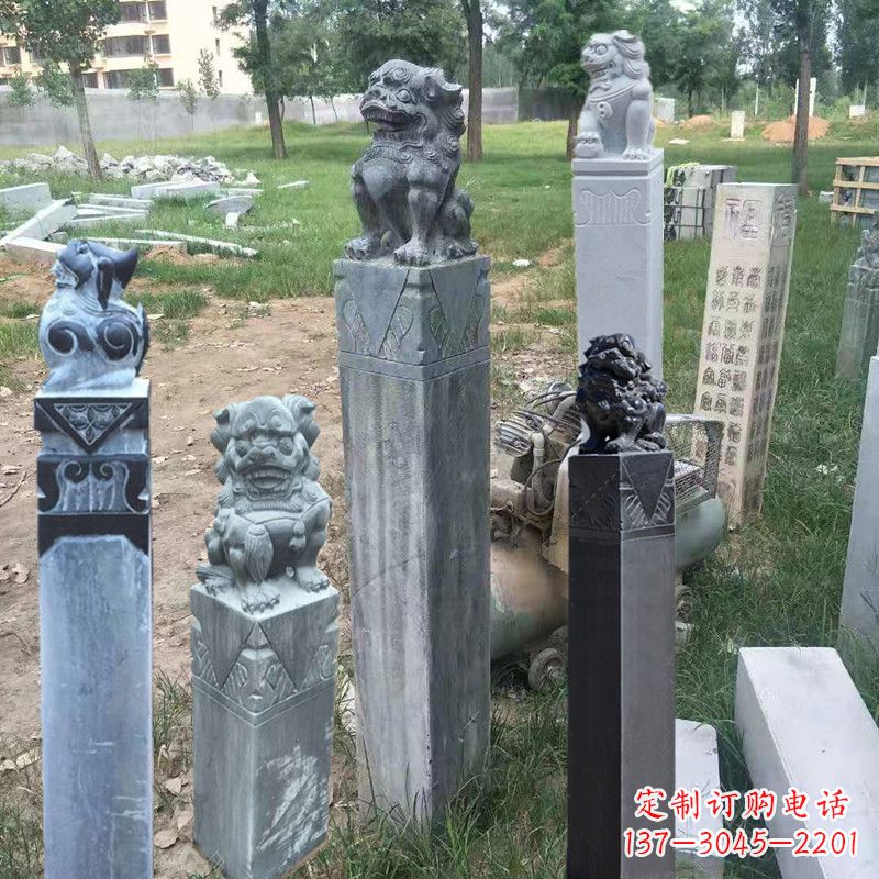 苏州石狮子拴马柱