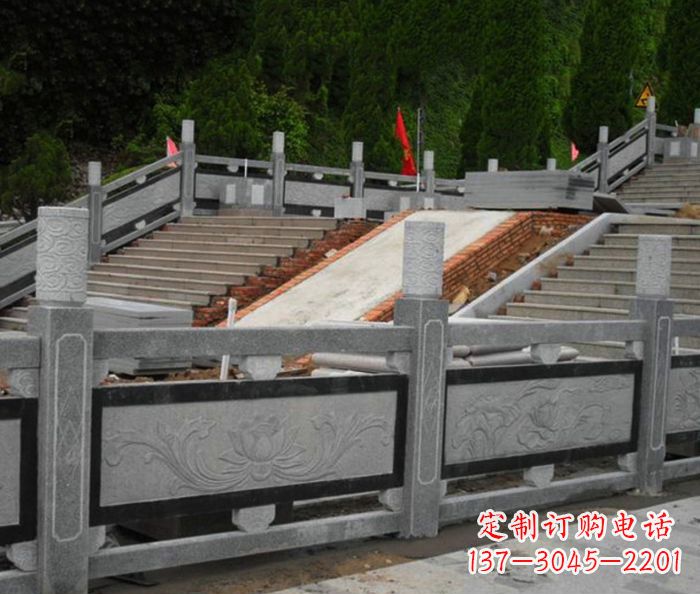 苏州寺庙景观仿古石栏板 (2)