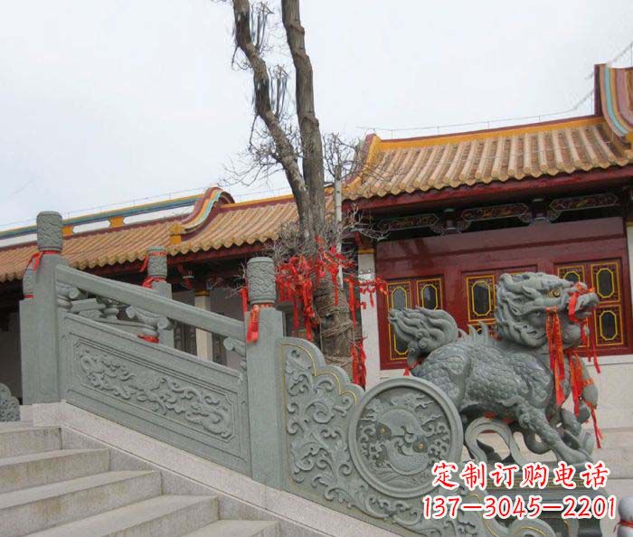 苏州寺庙景观仿古石栏板