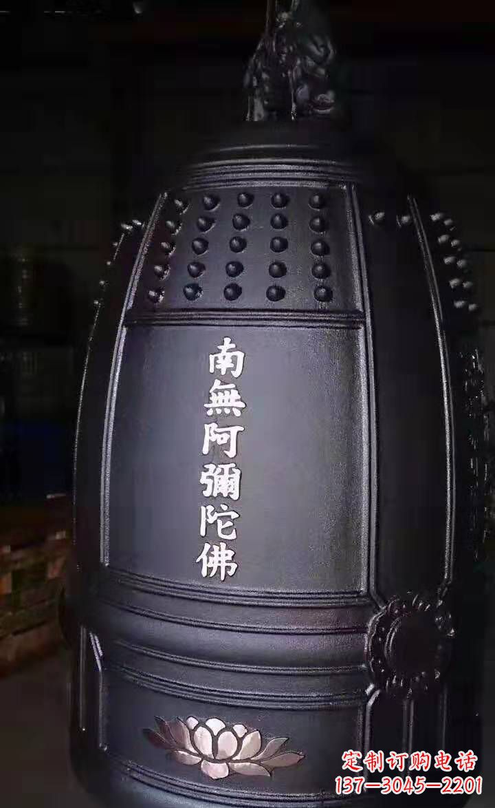 苏州寺庙铜钟雕塑户外景观雕塑