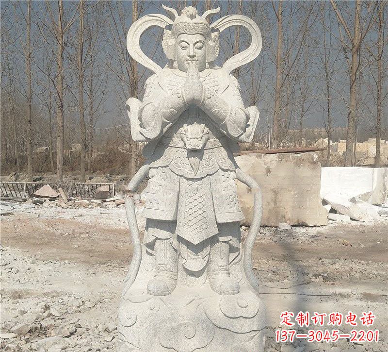 苏州寺庙韦陀菩萨雕塑