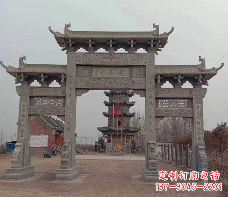 苏州寺院石牌坊