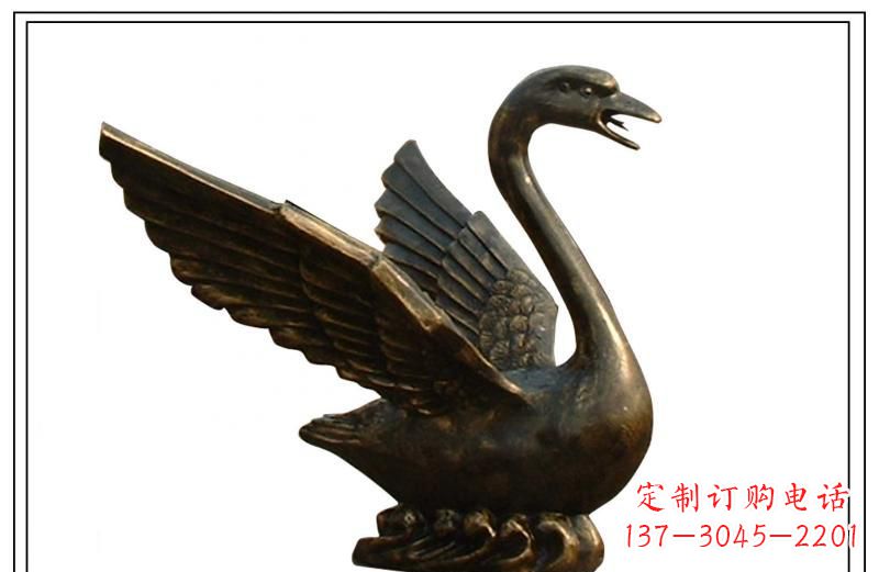 苏州天鹅喷泉铜雕