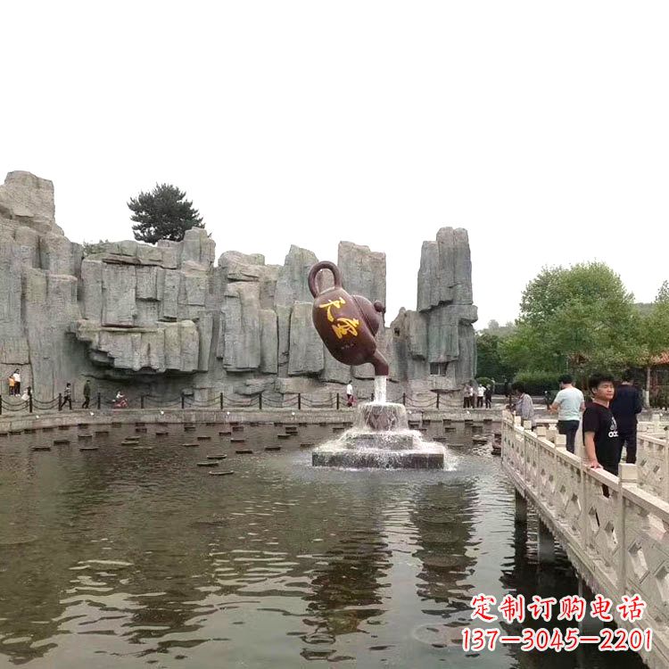 苏州天壶流水喷泉