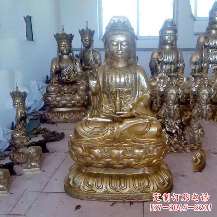 苏州铜雕观音雕塑