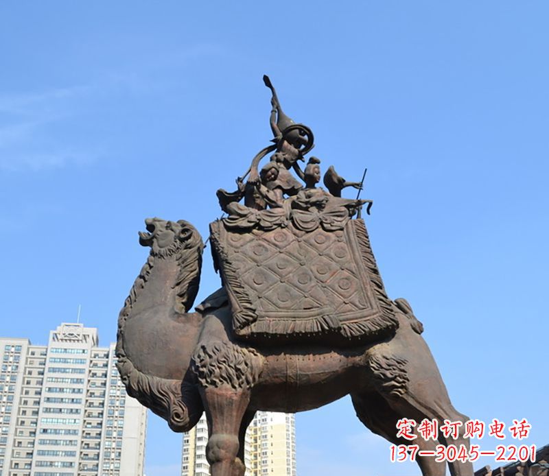 苏州铜雕骆驼