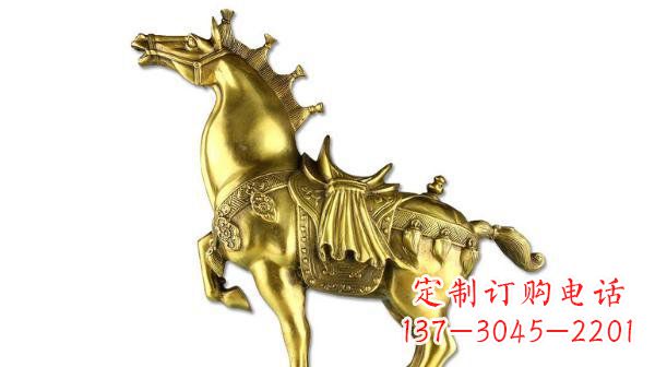 苏州铜雕马公园动物雕塑