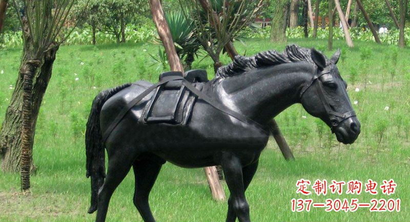 苏州铜雕马公园动物雕塑 (2)