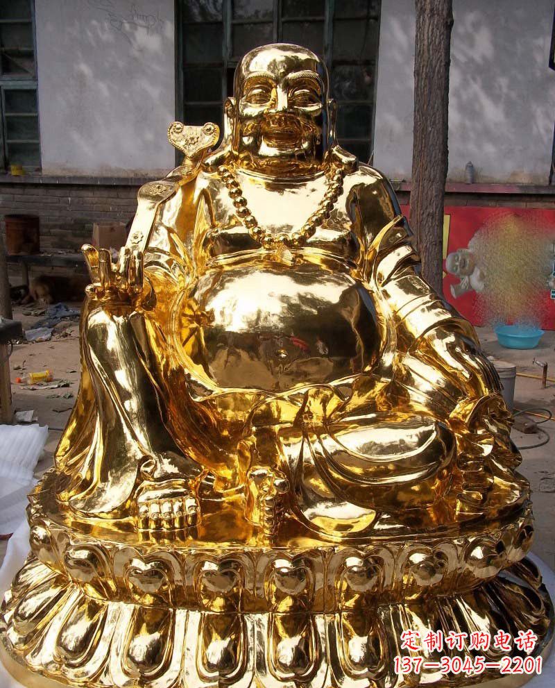 苏州铜雕弥勒佛