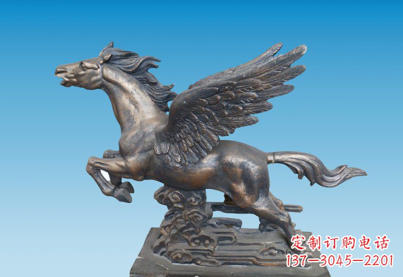 苏州铜雕企业飞马