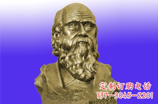 苏州托尔斯泰头像铜雕